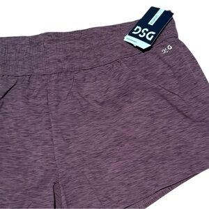 DSG Stride Short Phantom Mist Heather Purple Size XL
